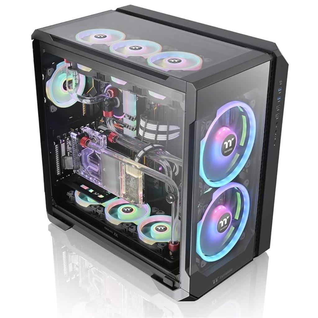 Thermaltake View 51 Tempered Glass ARGB Black E-ATX Full Tower PC Gaming Case