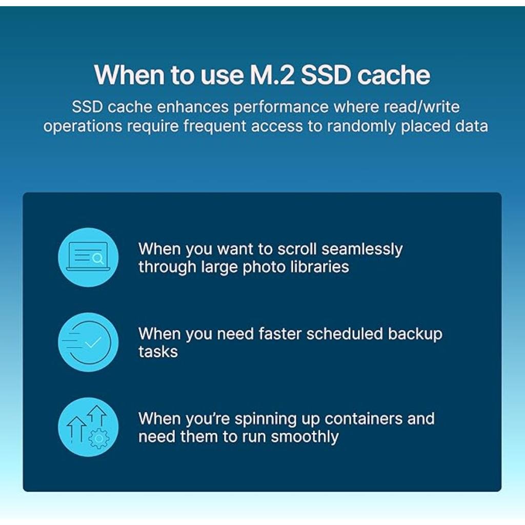 Synology SNV5420 800GB M.2 2280 NVMe PCIe Gen3 x4 SSD for NAS Caching and High-Performance Workloads