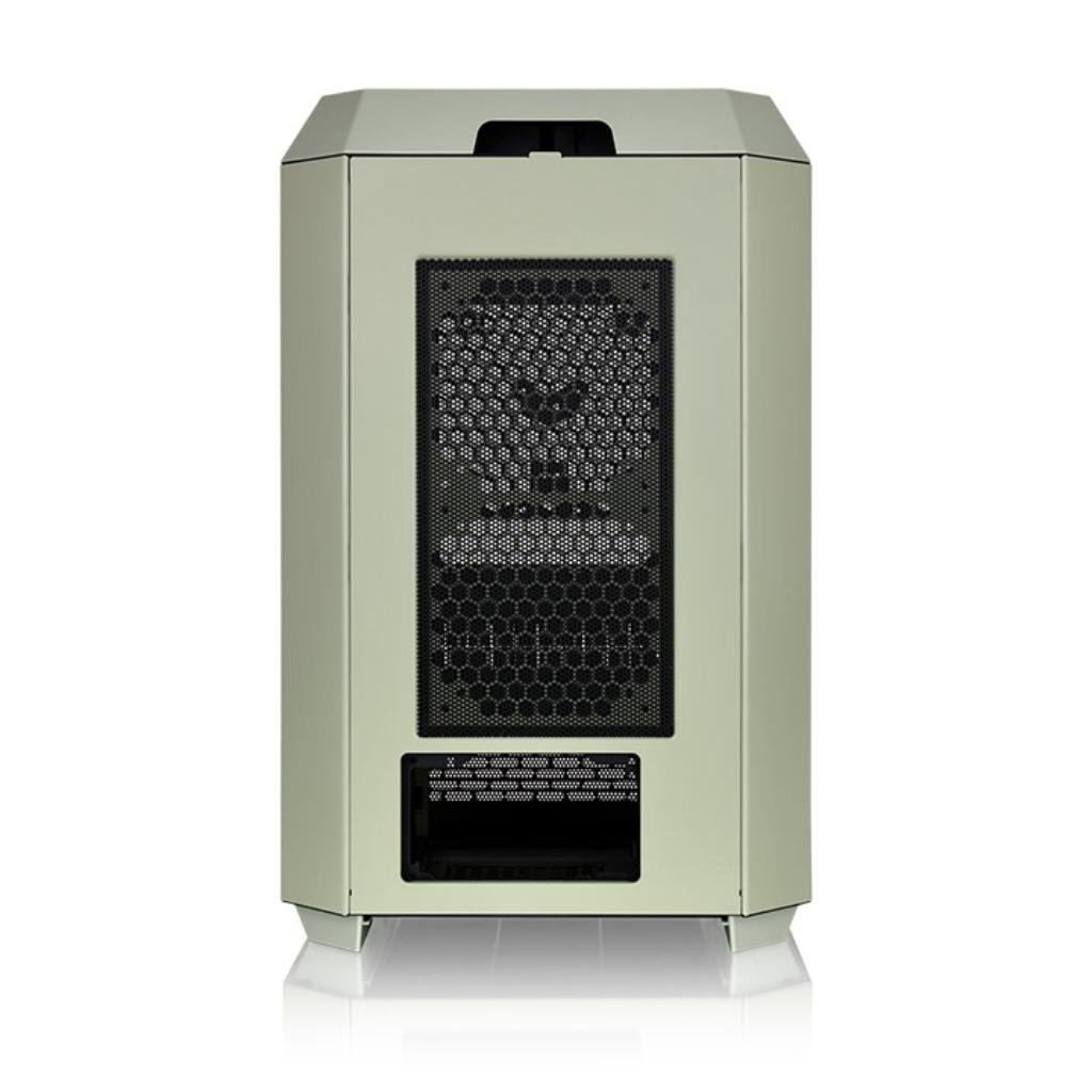 Thermaltake The Tower 300 Micro-ATX Chassis - Unique Vertical Octagonal Tempered Glass Design
