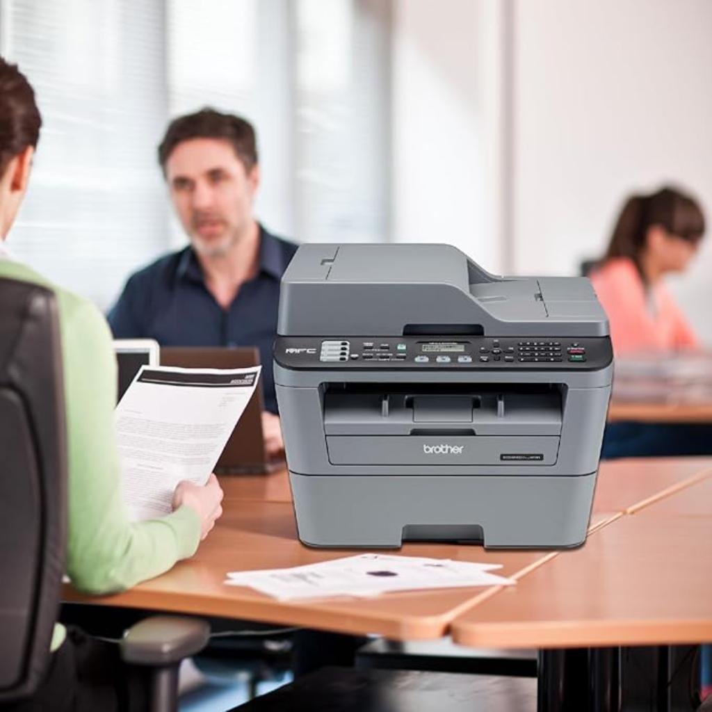 Brother MFC-L2701DW Compact Monochrome Laser Multi-Function Printer with Duplex Printing and Wireless Networking