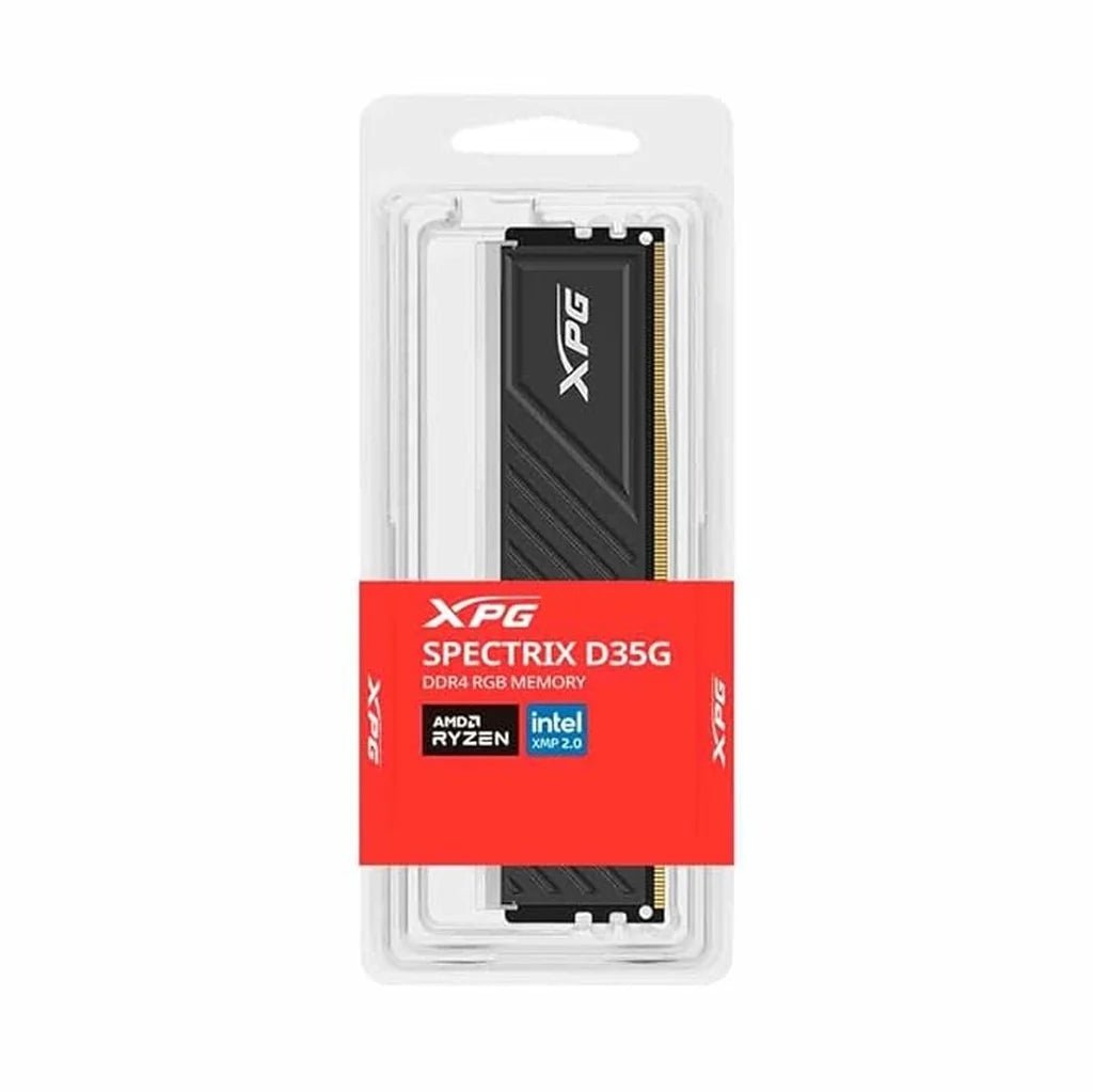 XPG SPECTRIX D35G RGB 32GB (2x16GB) DDR4 3200MHz CL16 Gaming Desktop Memory Kit