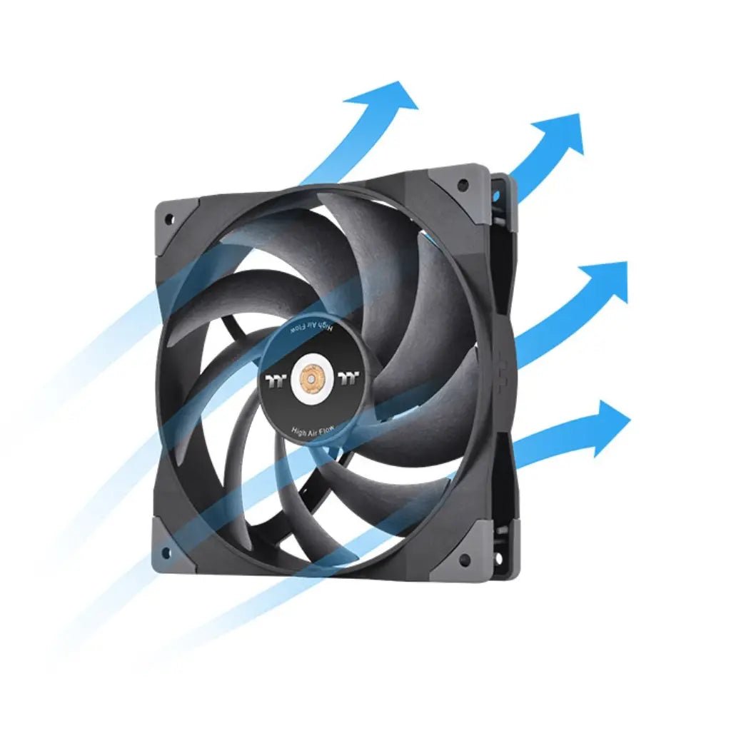 Thermaltake SWAFAN GT14 140mm High-Performance PWM CPU Cooling Fan (CL-F157-PL14BL-A)