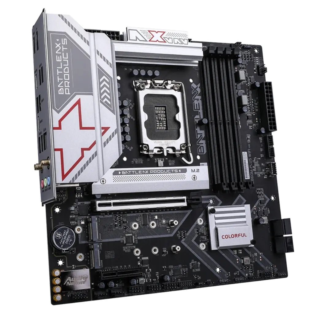Colorful BATTLE-AX B860M-PLUS WIFI-V20 Micro-ATX Motherboard for Intel LGA 1851 with DDR5 Support