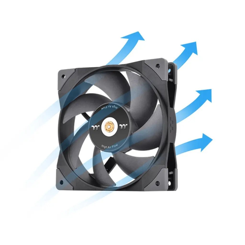 Thermaltake SWAFAN GT12 120mm High-Performance PWM CPU Cooling Fan (CL-F155-PL12BL-A)