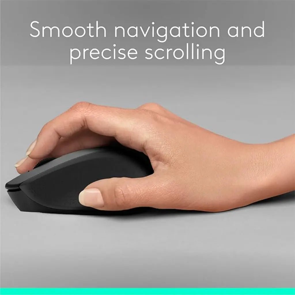 Logitech M331 Silent Plus 2.4GHz Wireless Optical Mouse with USB Nano Receiver