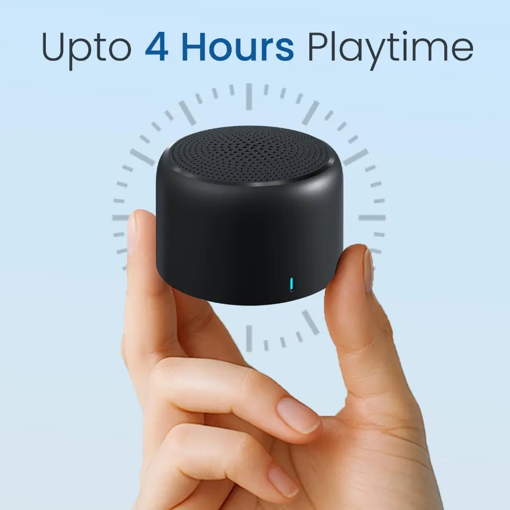 Portronics Pico 3W Portable Bluetooth Speaker with HD Sound - Compact Wireless Audio