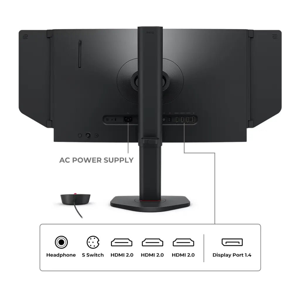 BenQ Zowie XL2566X+ 24.5-inch 400Hz Fast TN FHD Esports Gaming Monitor with DyAc 2 Technology