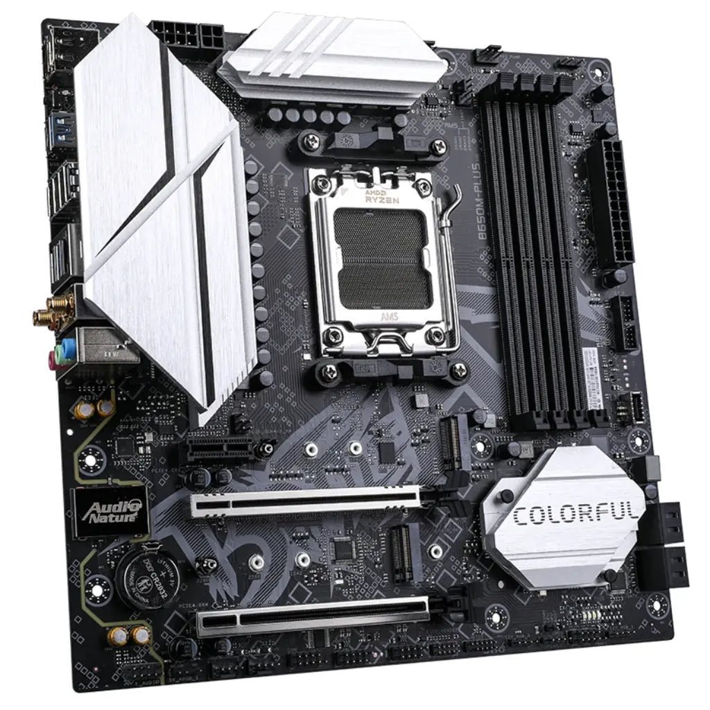 Colorful BATTLE-AX B650M-PLUS WIFI V15 AMD B650 AM5 DDR5 mATX Motherboard with WiFi 6