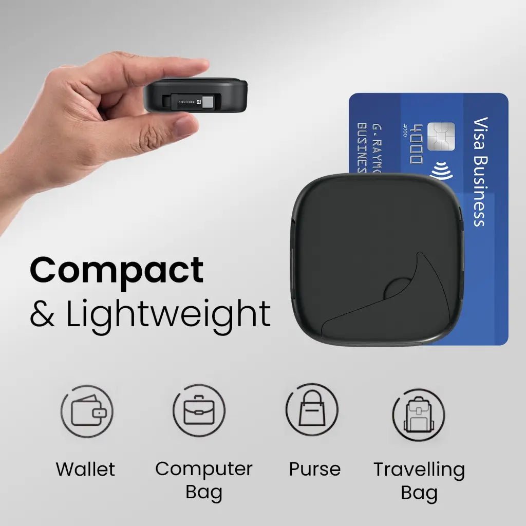 Portronics SnapCase 2 (POR 2887) All-in-One Multipurpose Cable and Card Storage Organizer Kit