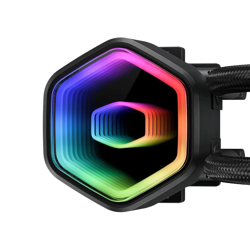 Cooler Master MasterLiquid 240L Core ARGB All-In-One Liquid CPU Cooler - Black