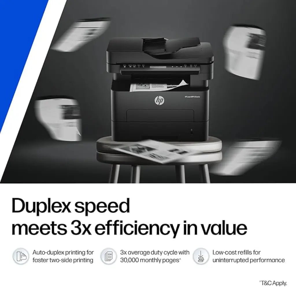 HP LaserJet Pro 323sdnw Wireless All-in-One Monochrome Laser Printer with Automatic Duplex Printing