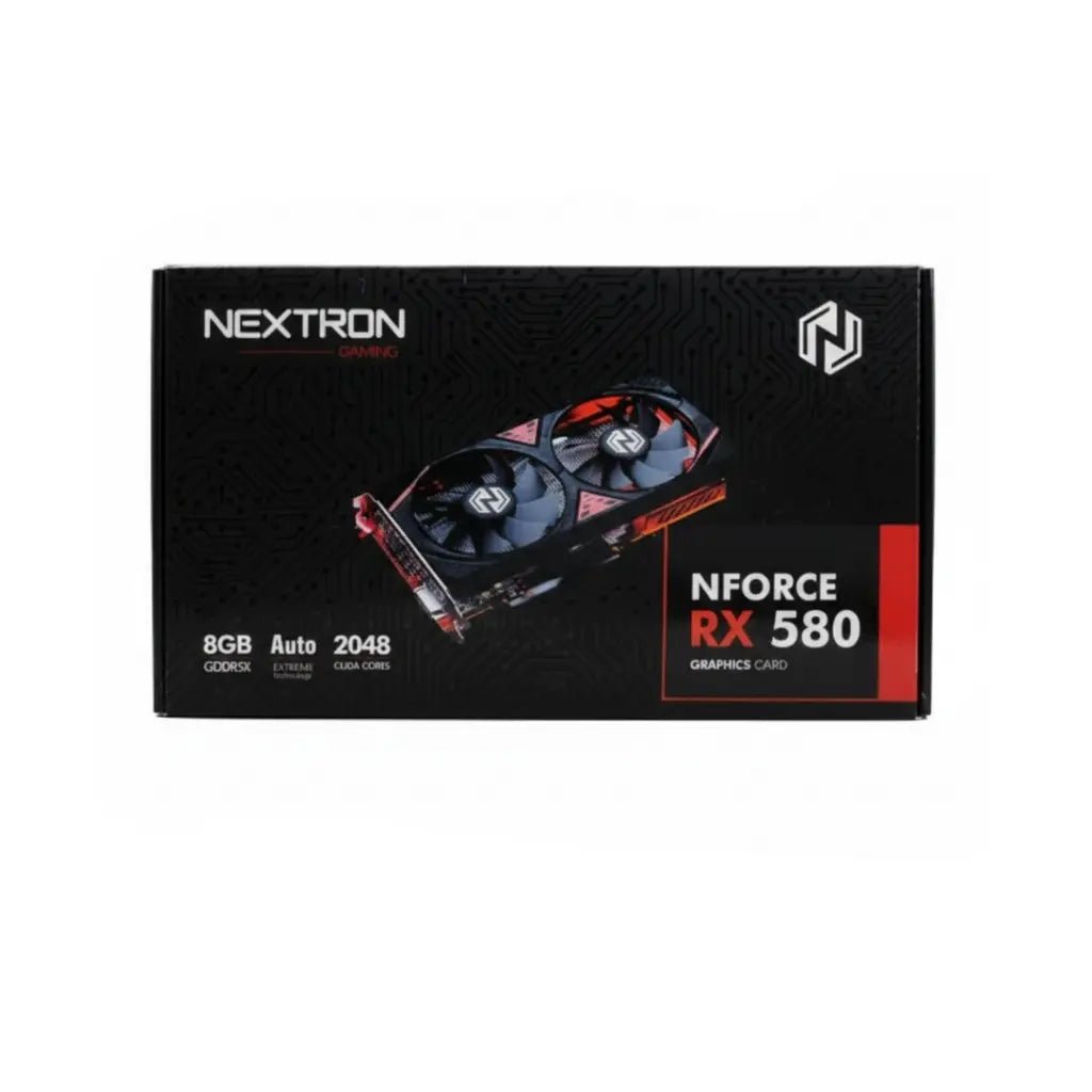 NEXTRON AMD Radeon RX 580 8GB GDDR5 Gaming Graphics Card