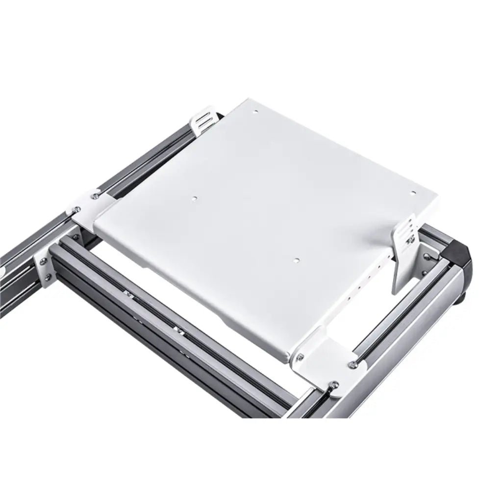 Thermaltake GF500 Snow White Aluminum Flight Simulator Cockpit with RGB Gaming Seat