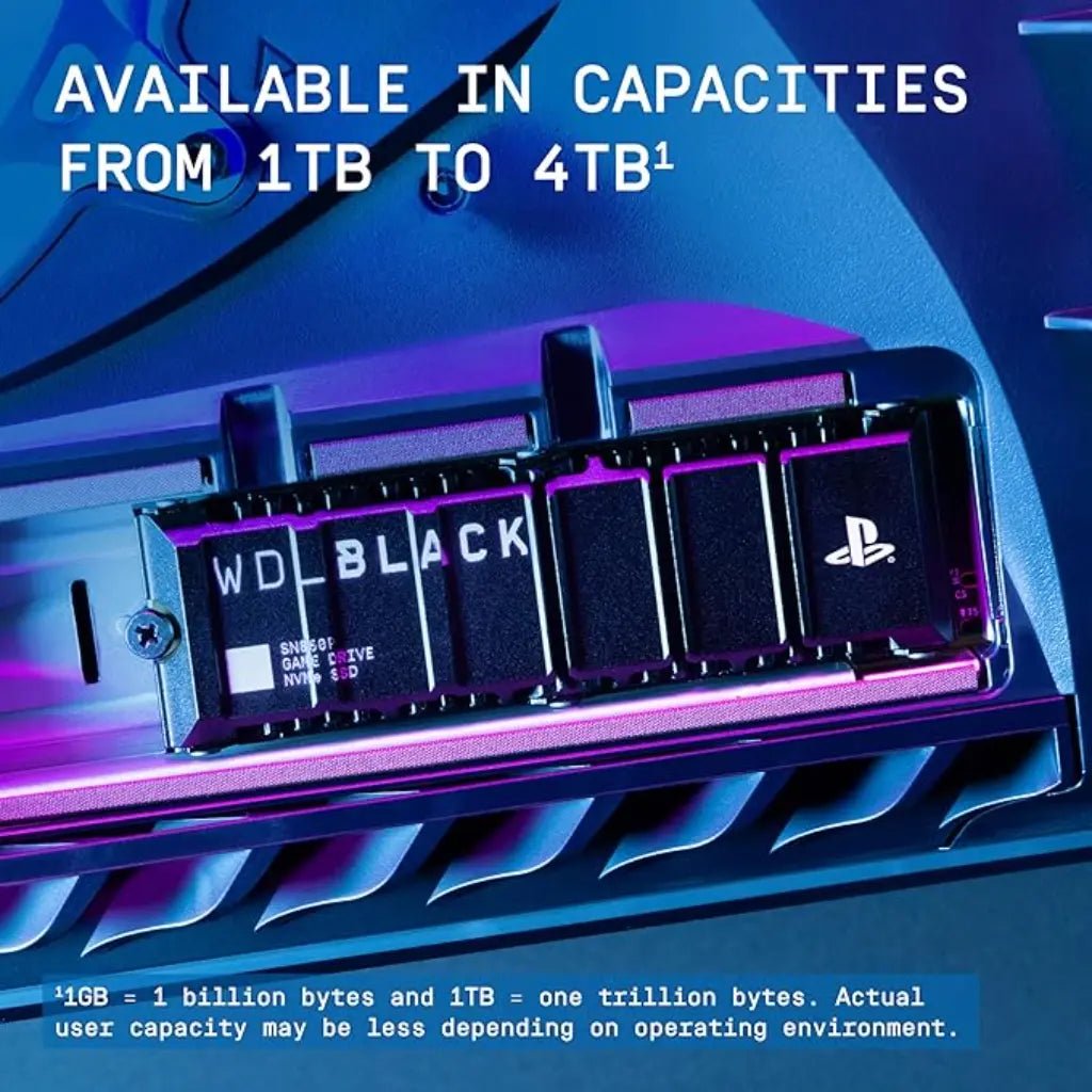 WD_BLACK SN850P 2TB NVMe PCIe Gen4 M.2 Internal Gaming SSD with Integrated Heatsink