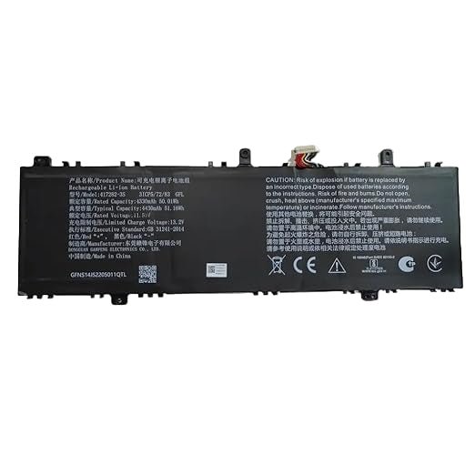 INFINIX 417282-3S Replacement Laptop Battery