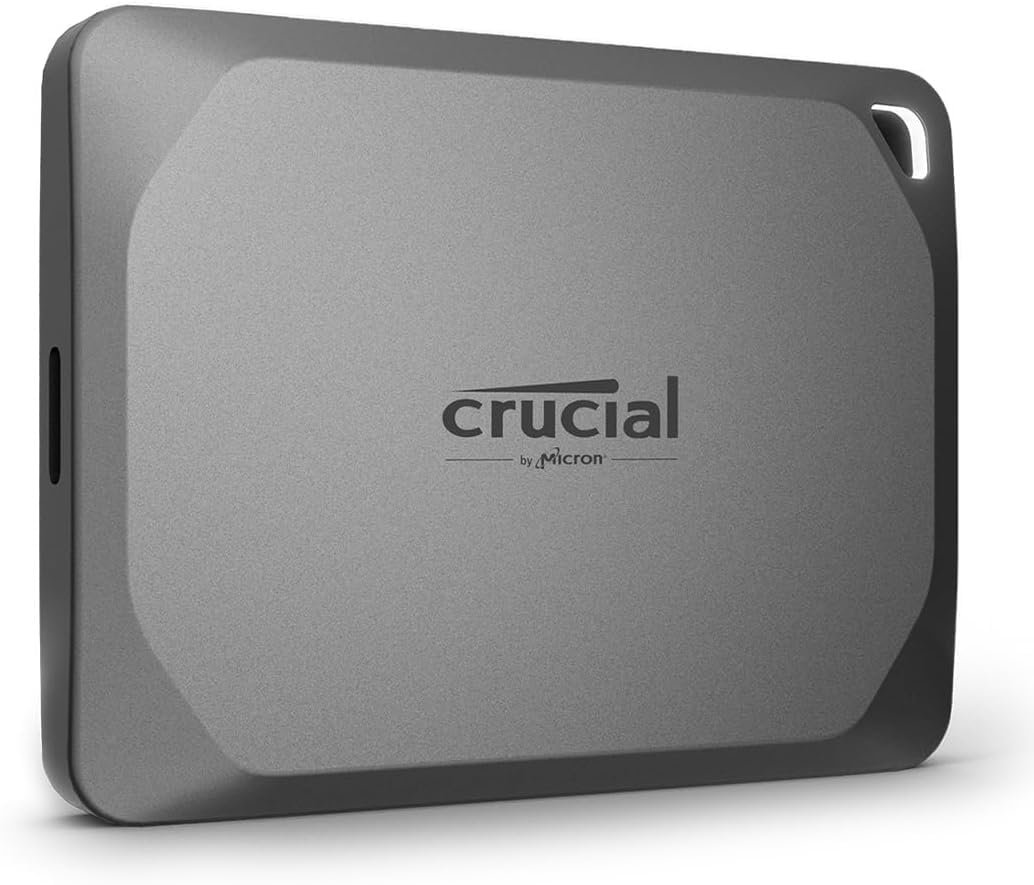 Crucial X9 Pro 2TB Portable SSD - High-Speed USB Type-C External Solid State Drive