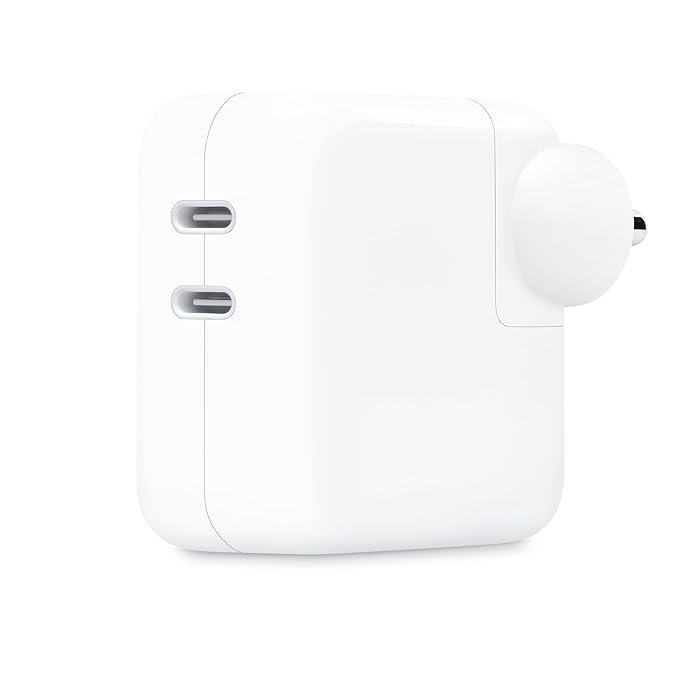 Apple Original 35W Dual USB-C Power Adapter for MacBook Air and MacBook Pro