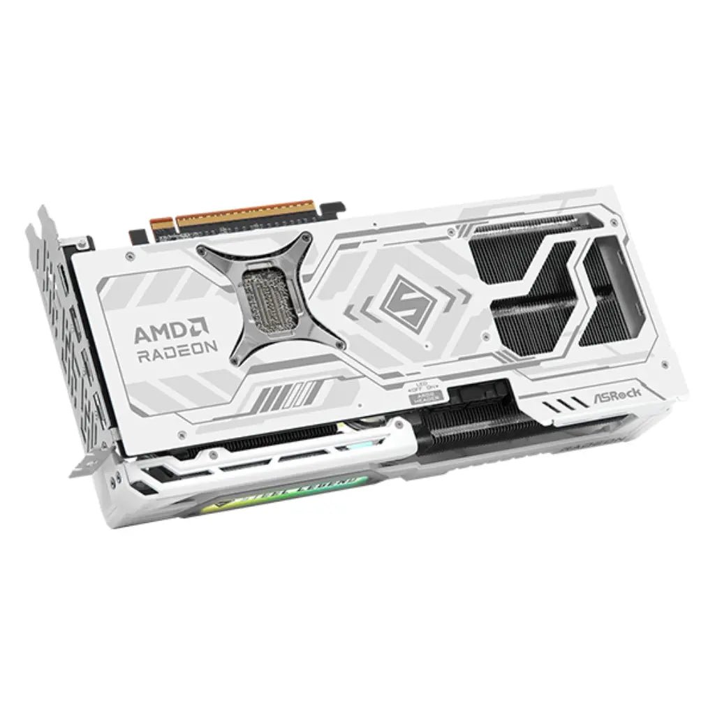 ASRock AMD Radeon RX 9070 XT Steel Legend 16GB GDDR6 Gaming Graphics Card