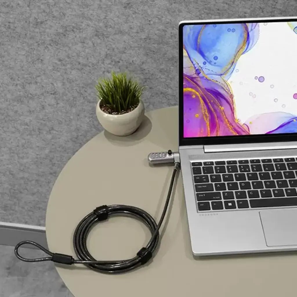 Cadyce CA-NANOCLK 2-Meter Keyed Nano Security Cable Lock for Laptops and Devices