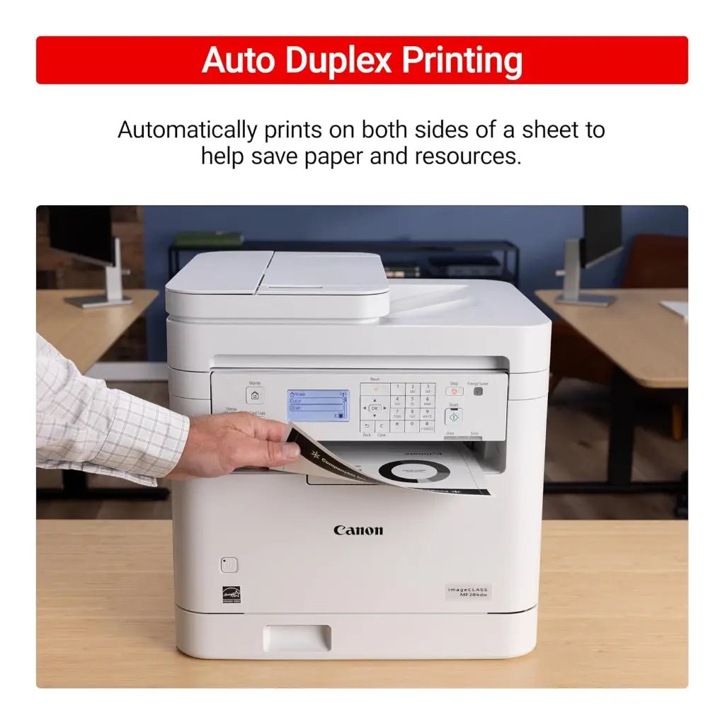 Canon imageCLASS MF284DW Wireless All-in-One Monochrome Laser Printer with Auto Duplex Printing and ADF