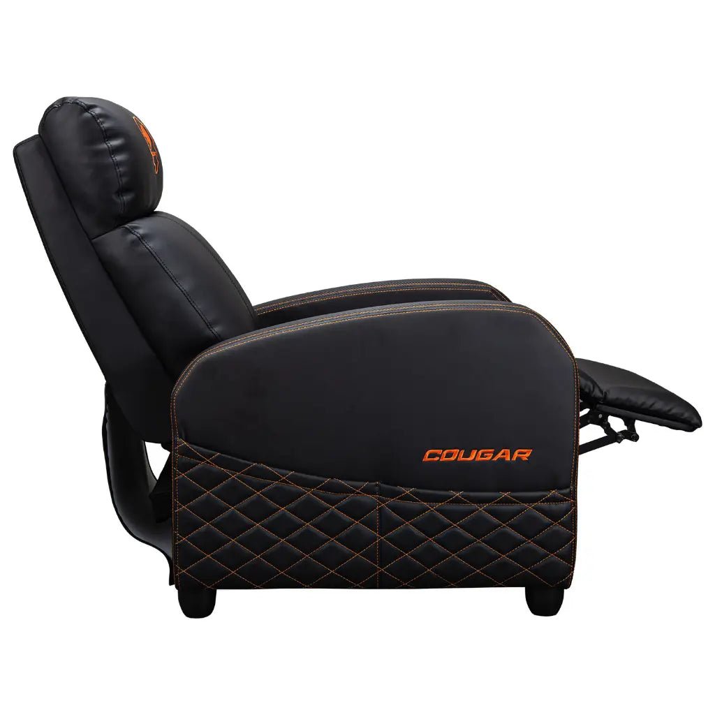 Cougar Ranger Elite Gaming Sofa Recliner with 160-Degree Adjustable Backrest and Side Storage Pocket