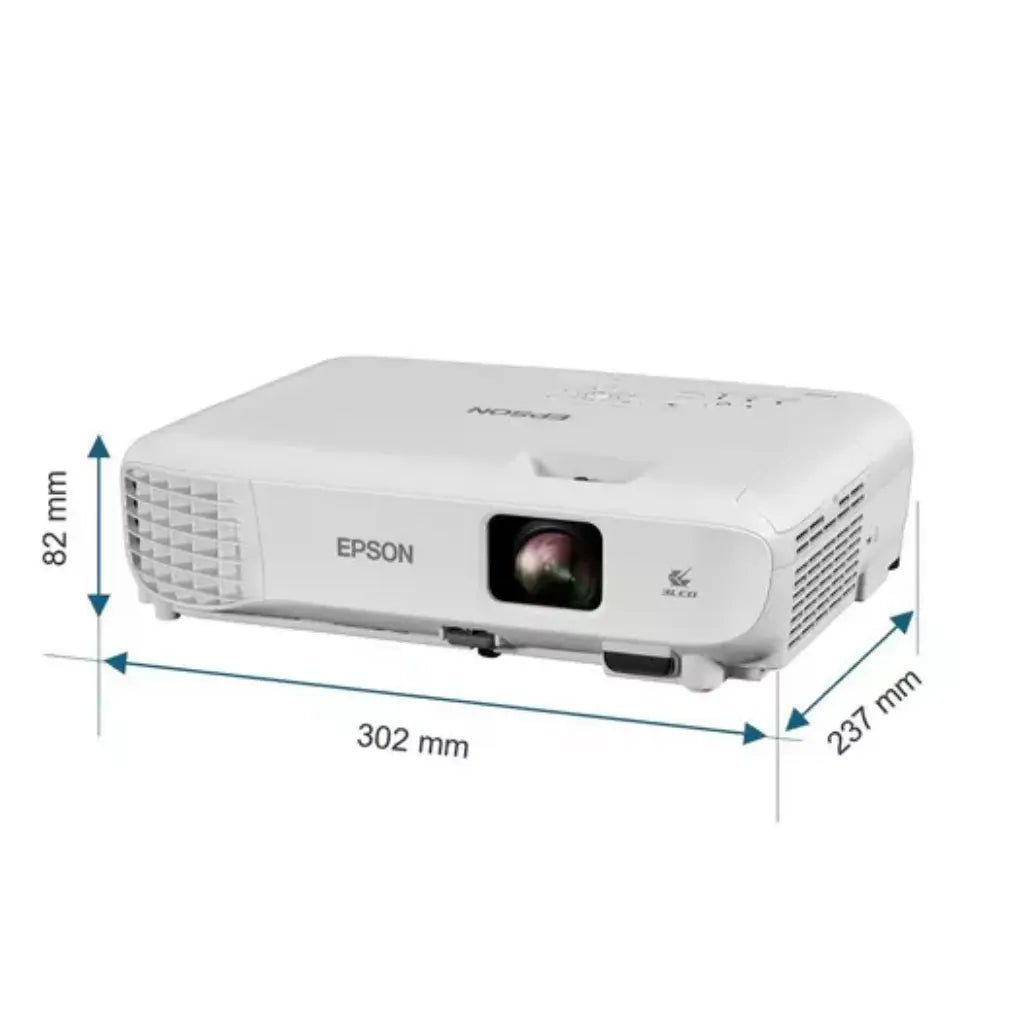 Epson EB-W53 WXGA 4000 Lumens HDMI Home Cinema Projector with High Brightness