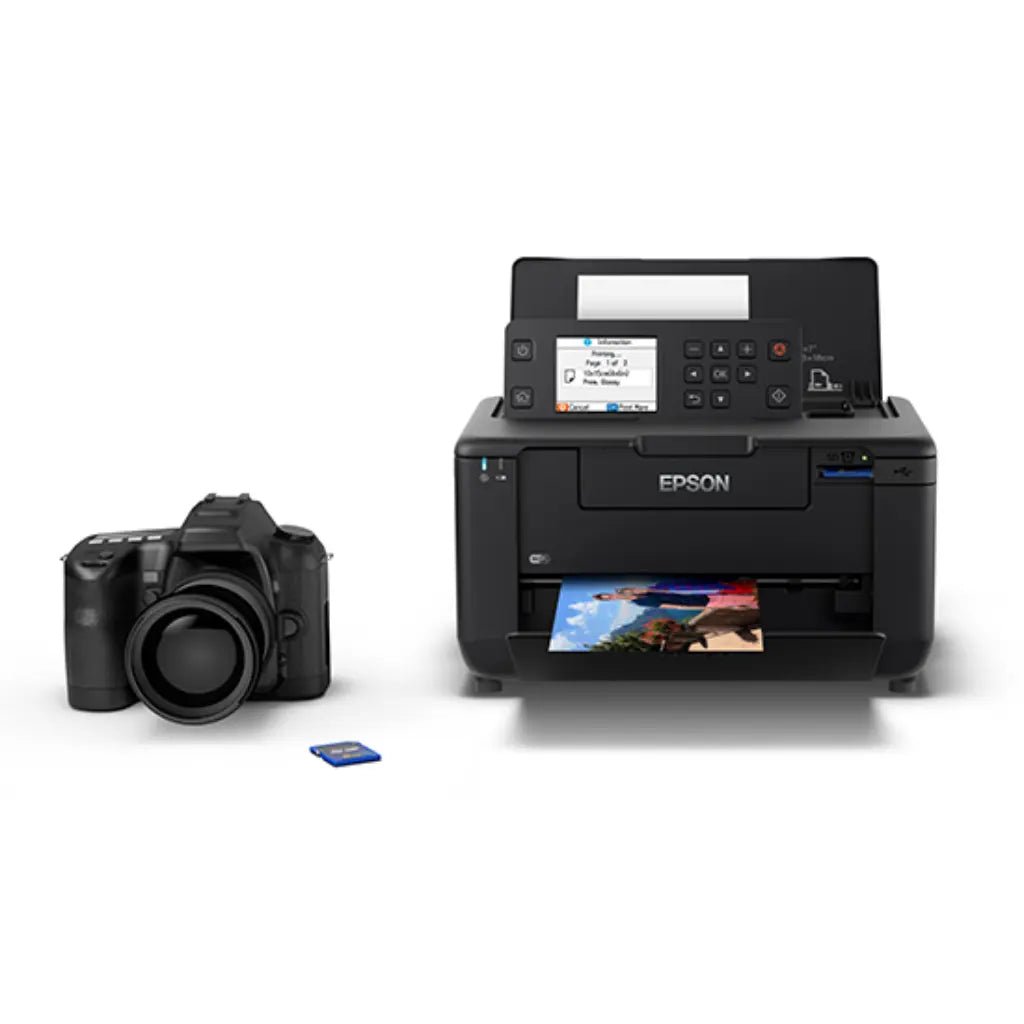 Epson PictureMate PM-520 Compact Wireless Photo Printer for High-Quality Borderless Prints
