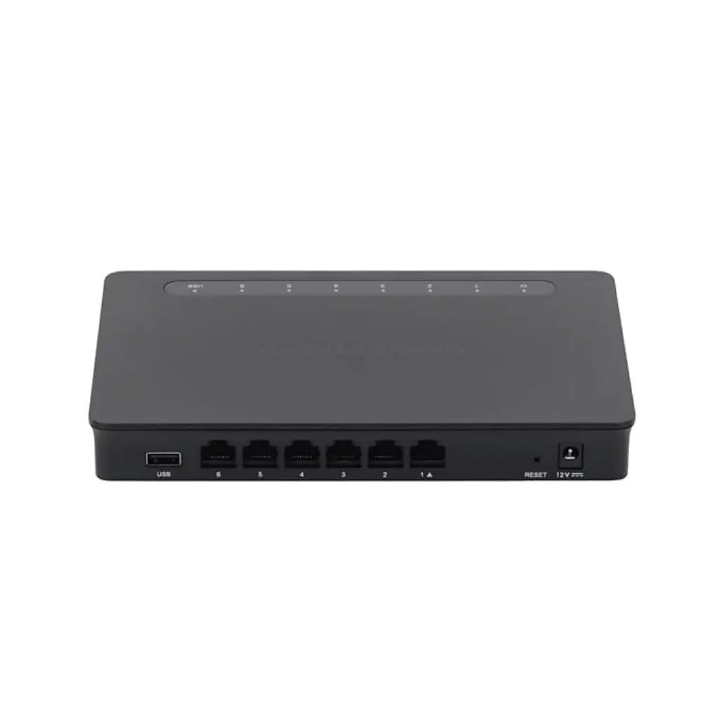 Grandstream GWN7001 Multi-WAN Gigabit VPN Router with 6-Port Gigabit LAN Support