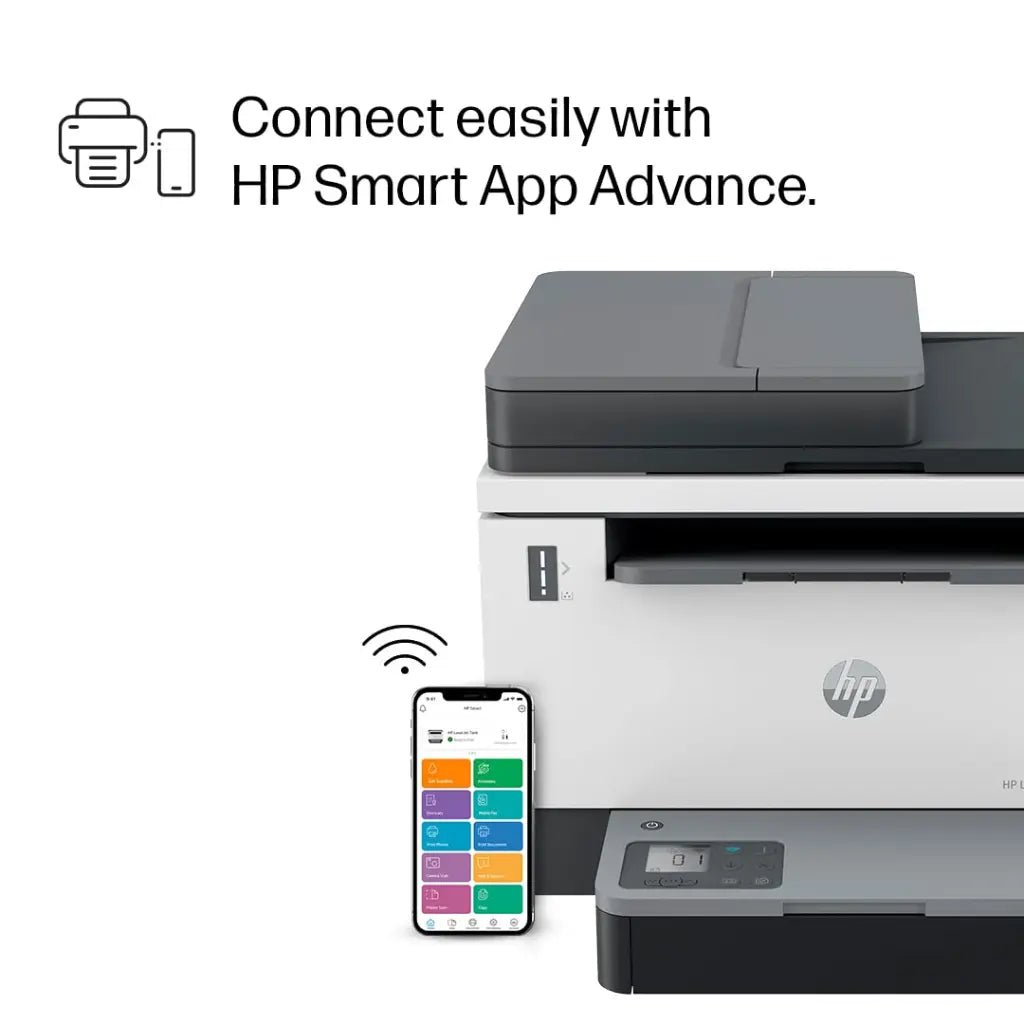 HP LaserJet Tank MFP 2606SDW Wireless Monochrome Laser Multifunction Printer with ADF and Automatic Duplex Printing