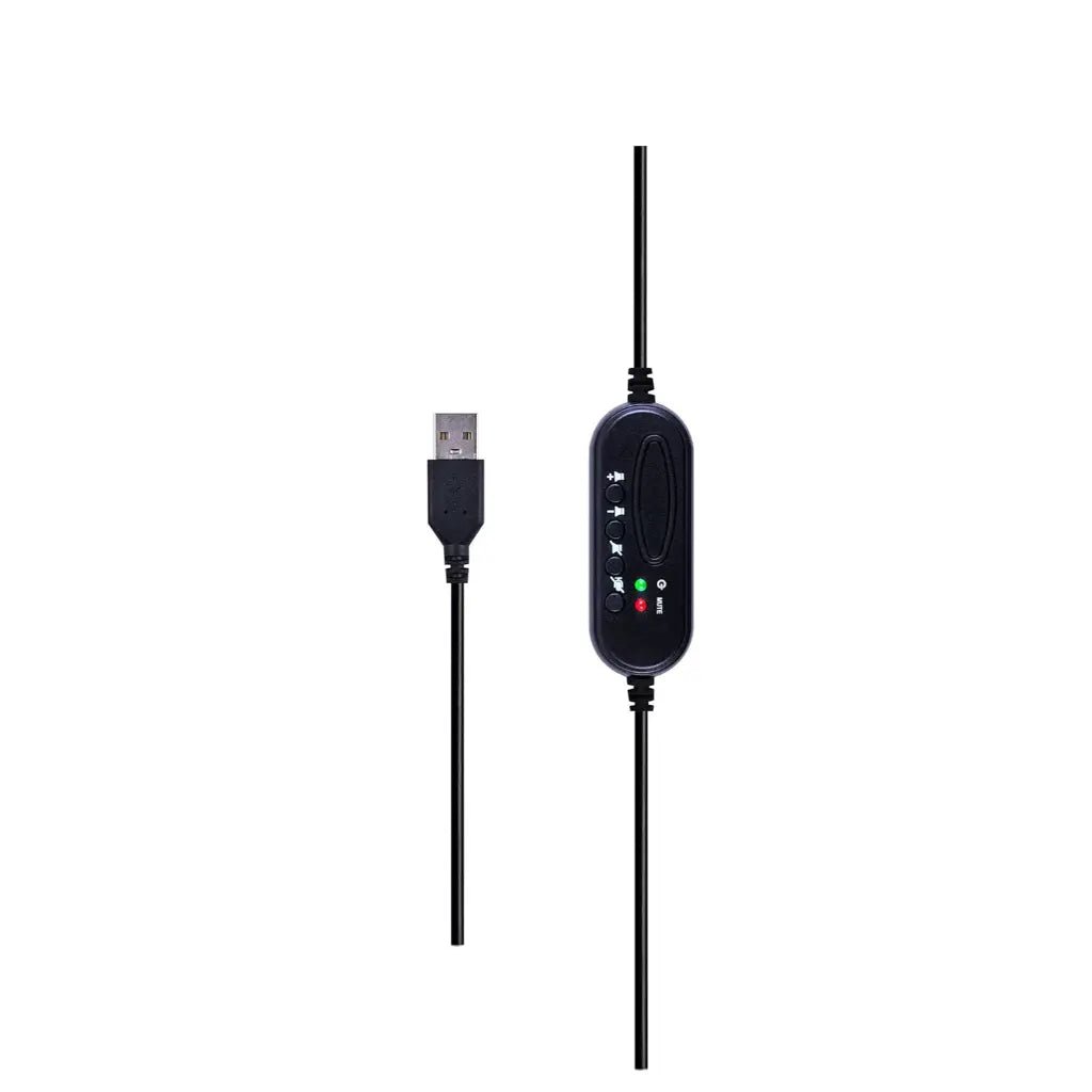 Lapcare LKAMML7415 Wired Over-Ear Headset with Adjustable Microphone and 3.5mm Audio Jack