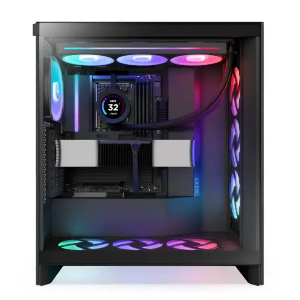 NZXT N9 X870E ATX DDR5 Wi-Fi 7 Full Cover RGB Gaming Motherboard for AMD Ryzen Processors