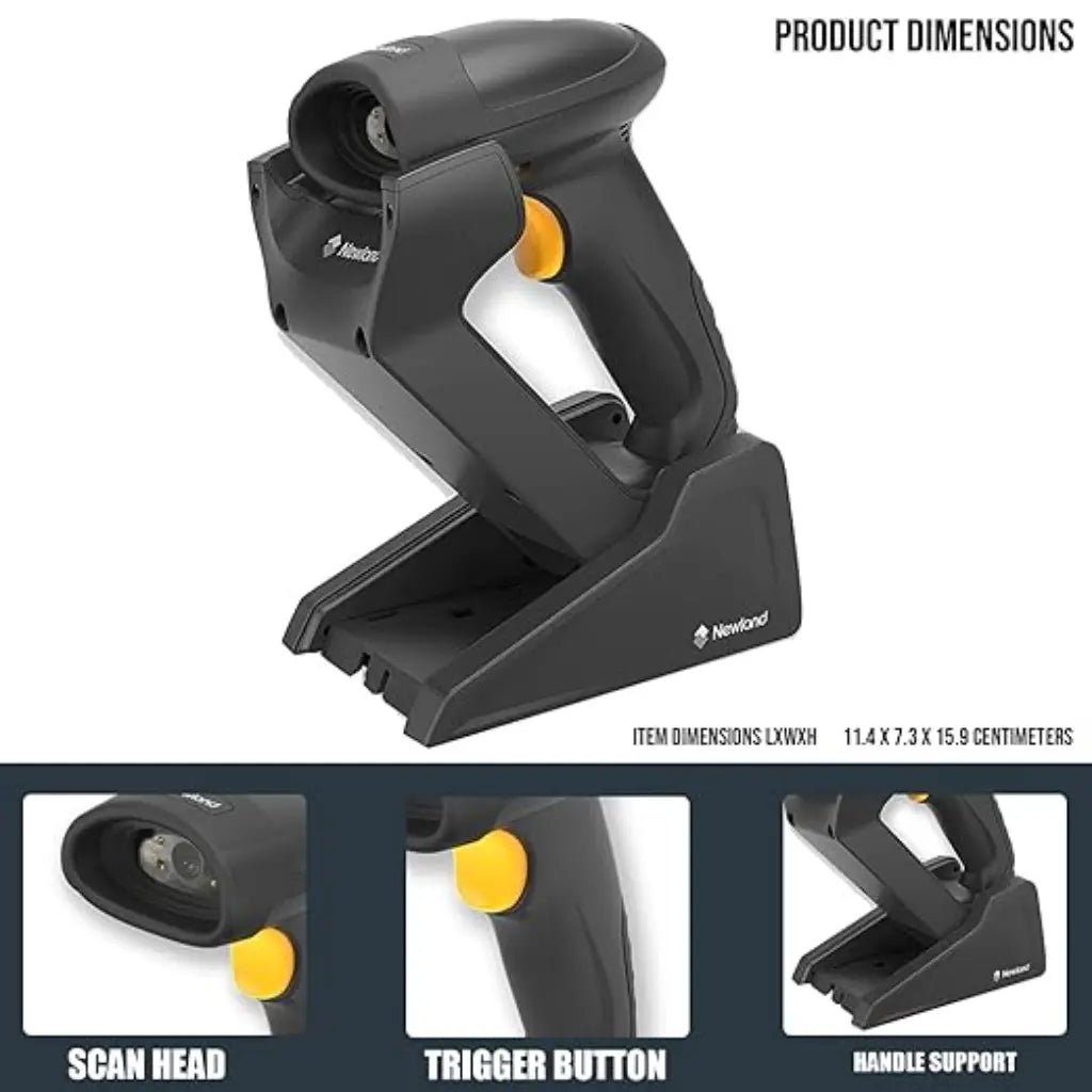 Newland NLS-HR3280-BT-C(U) Wireless Bluetooth 2D Handheld Barcode Scanner