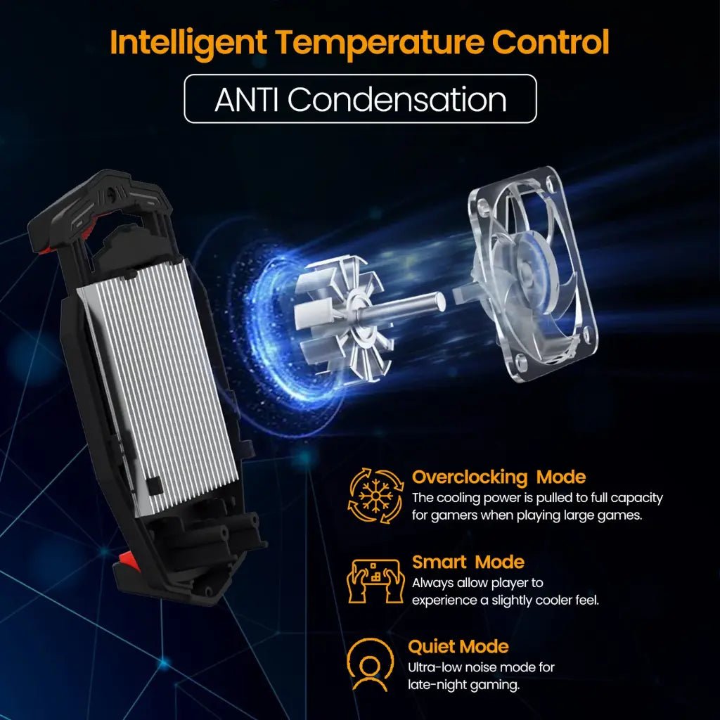 Portronics Cool Pulse POR 2649 Portable Smartphone Radiator Cooler with RGB Lighting