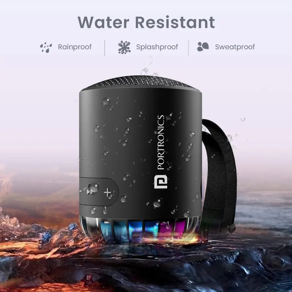 Protronics Soundpot Pro POR 2678 20W Portable Bluetooth 5.3 Speaker with Enhanced Bass