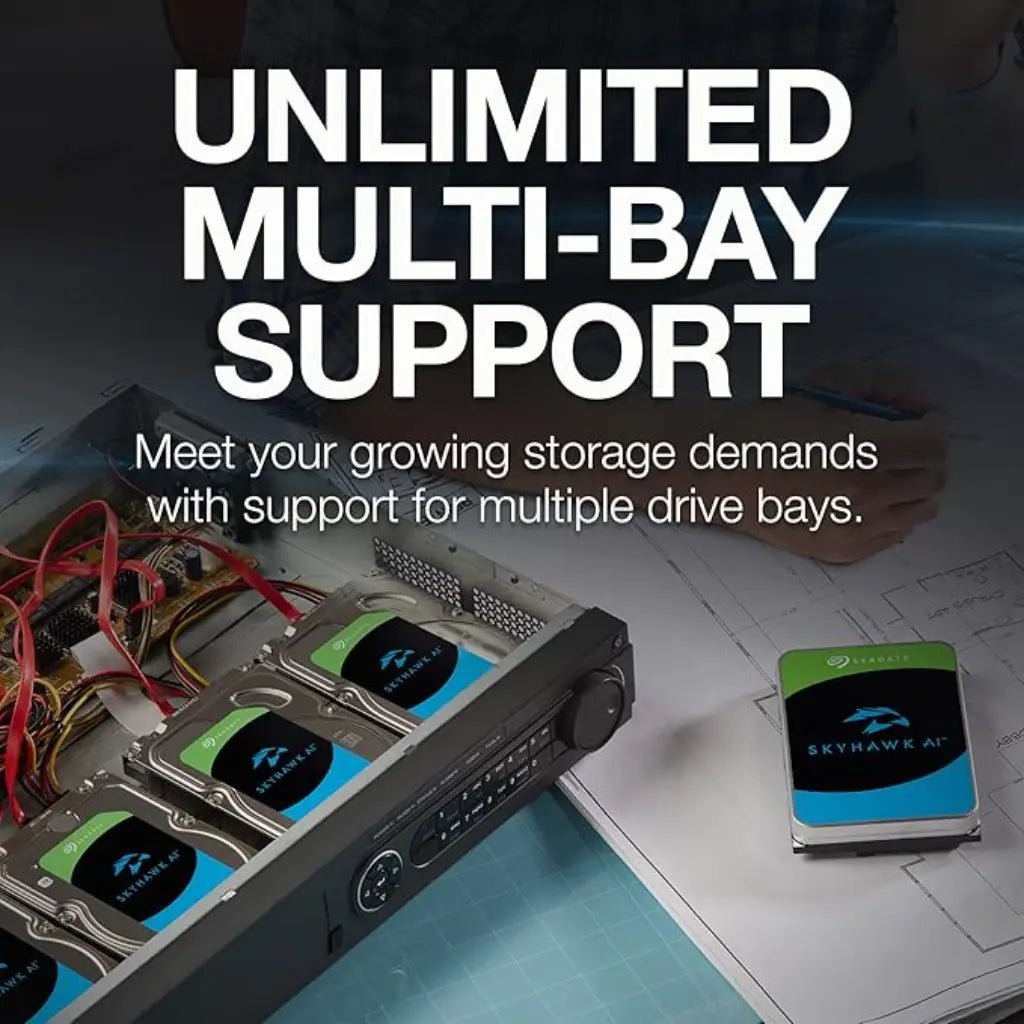 Seagate SkyHawk AI 12TB 7200RPM SATA 6Gb/s Surveillance Internal Hard Drive