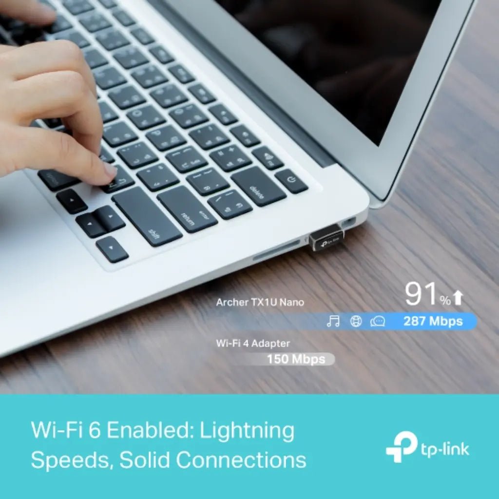 TP-Link Archer TX1U Nano AX3000 Wi-Fi 6 Dual Band Wireless USB Adapter