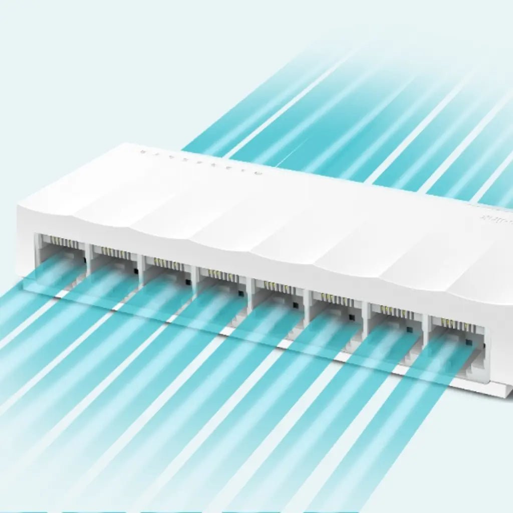 TP-Link LS1008 8-Port 10/100Mbps Desktop Ethernet Network Switch