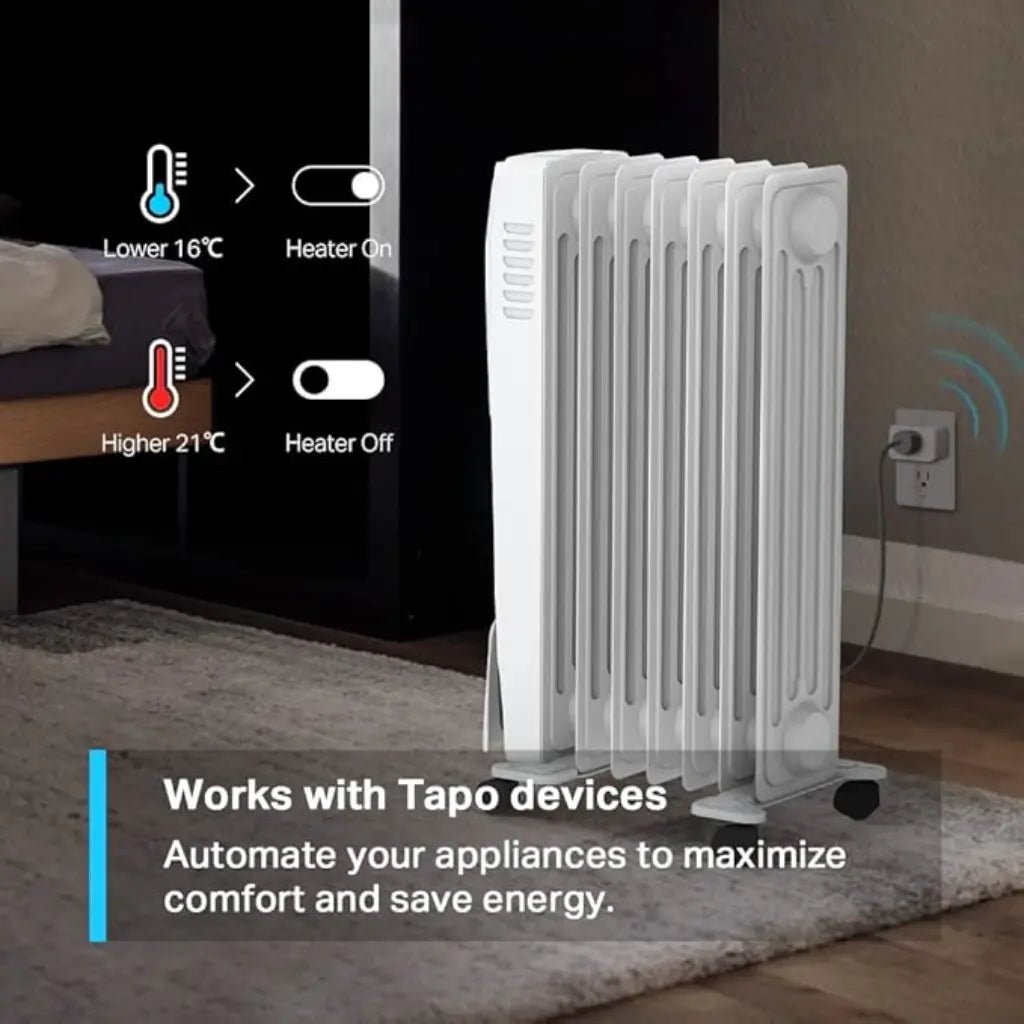 TP-Link Tapo T310 Smart Wireless Temperature and Humidity Sensor with High Accuracy and 2-Year Data Storage (Hub Required)