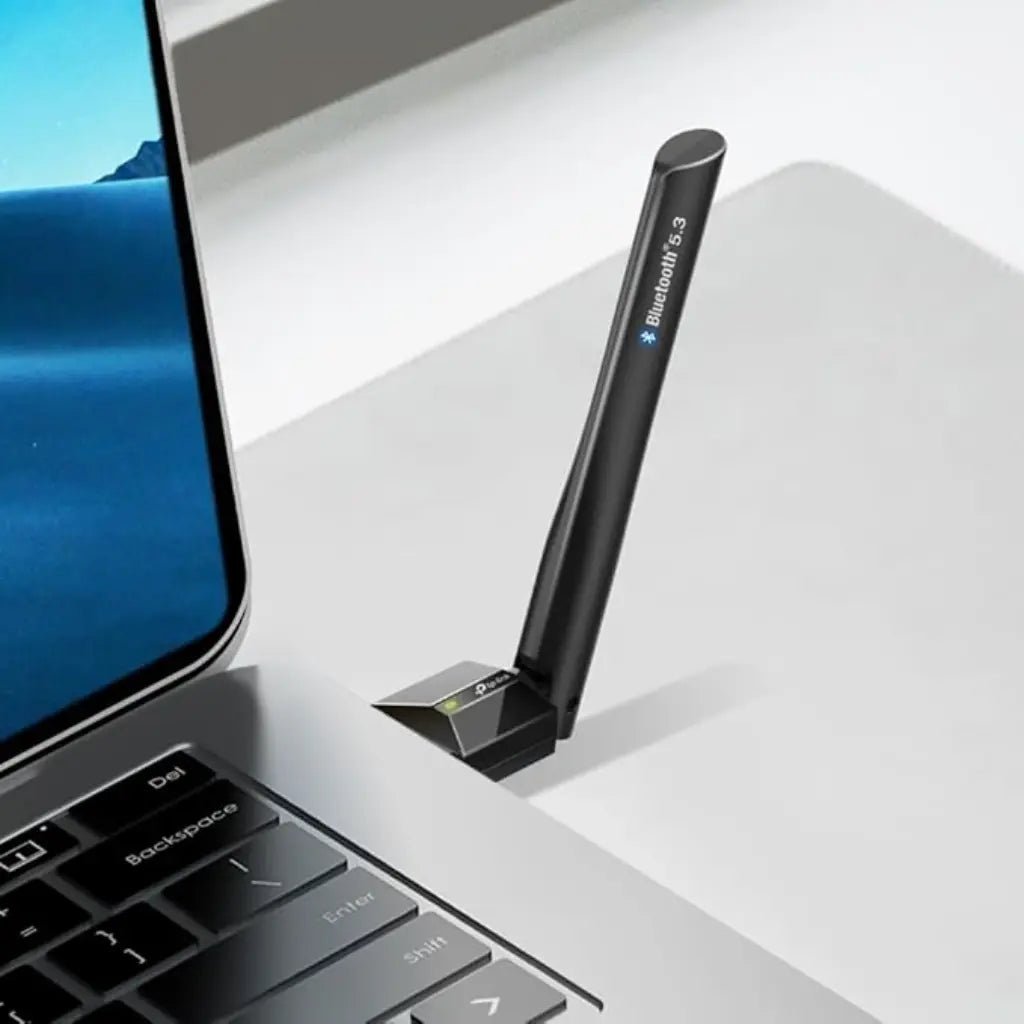TP-Link UB500 Plus Long Range Bluetooth 5.3 USB Adapter with Adjustable Antenna for Windows PCs - High Performance Wireless Connectivity