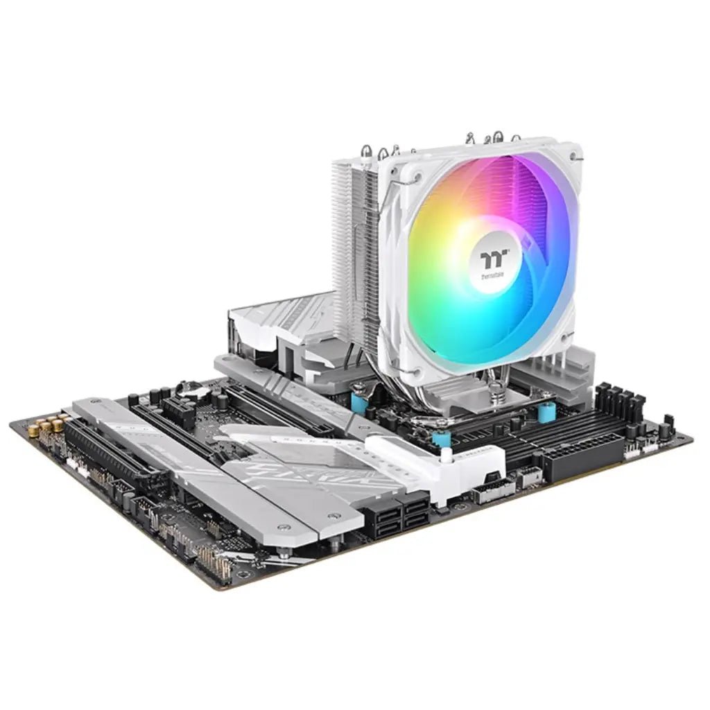 Thermaltake UX400 ARGB Sync 120mm CPU Air Cooler - White Edition High Performance Cooling