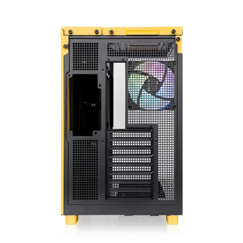 Thermaltake View 380 XL TG ARGB ATX Mid Tower Tempered Glass PC Case - Bumblebee Edition