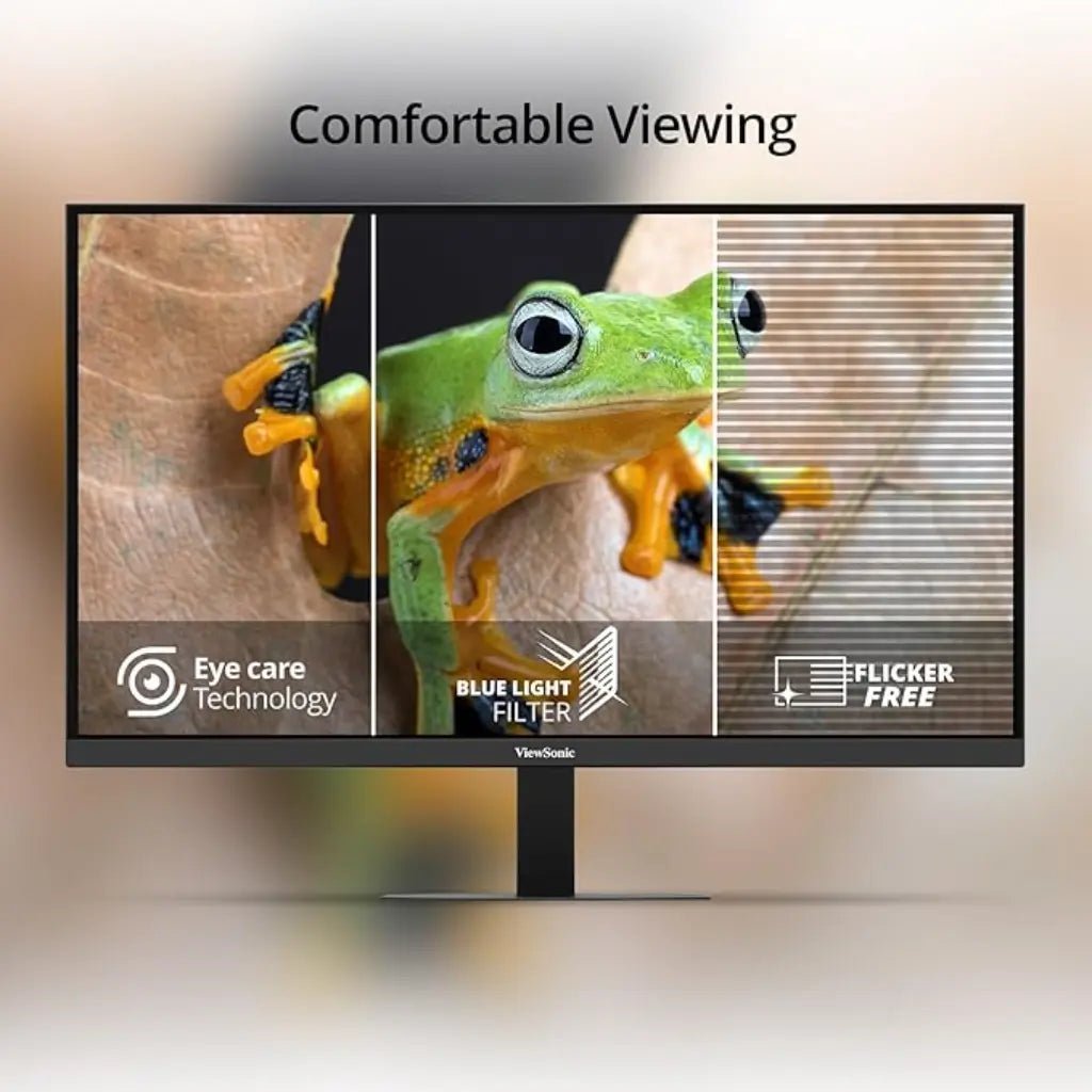 ViewSonic 27-inch 4K UHD IPS Monitor with HDR10 and Built-in Speakers (VA2708-4K-MHD)