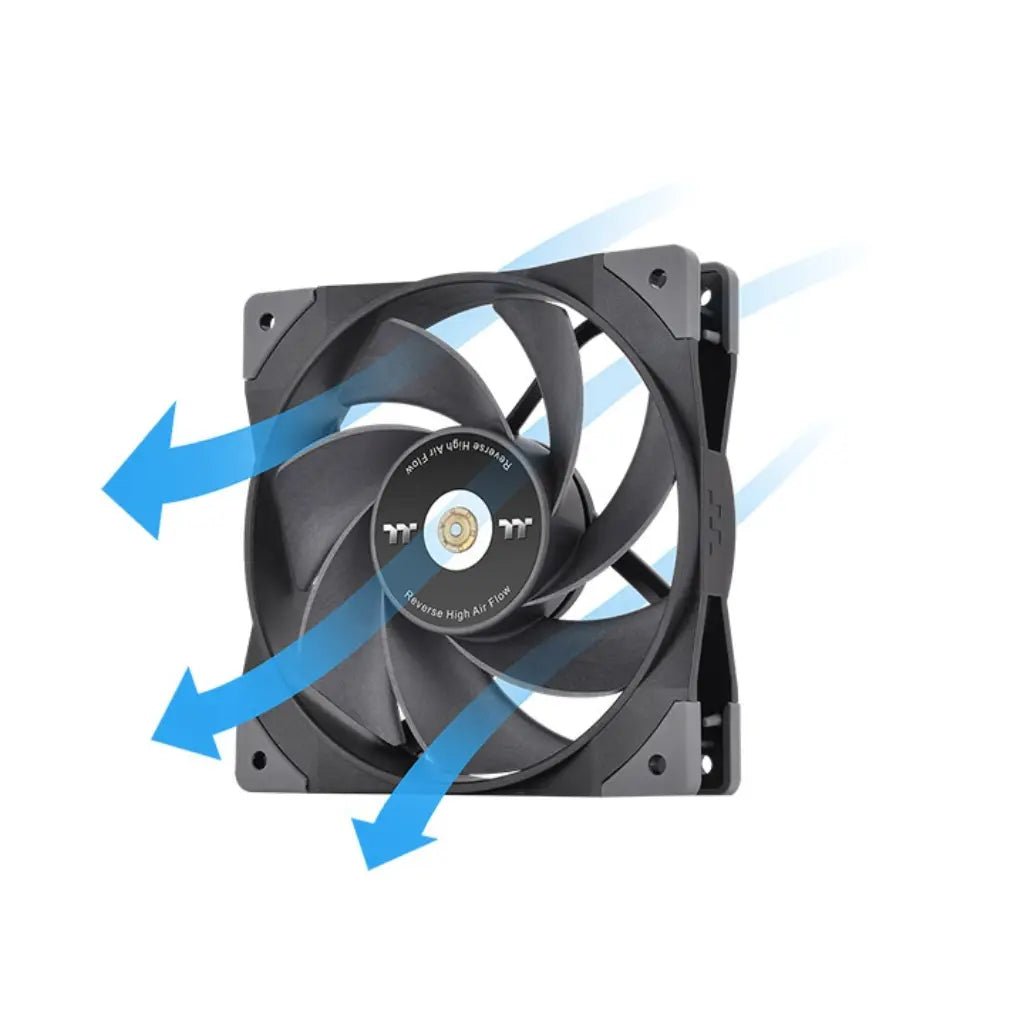 Thermaltake SWAFAN GT12 120mm High-Performance PWM CPU Cooling Fan (CL-F155-PL12BL-A)