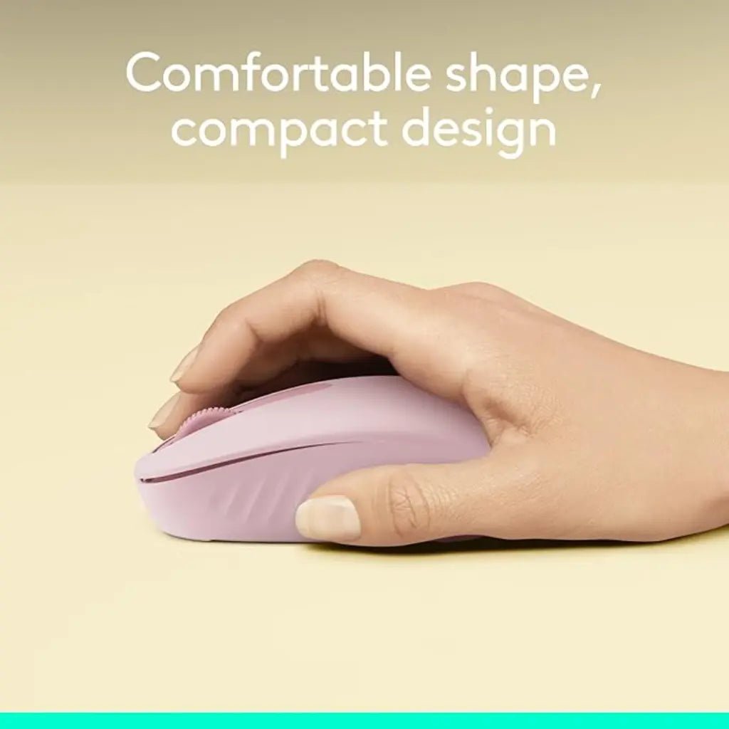 Logitech M196 Compact Bluetooth Wireless Optical Mouse - Rose