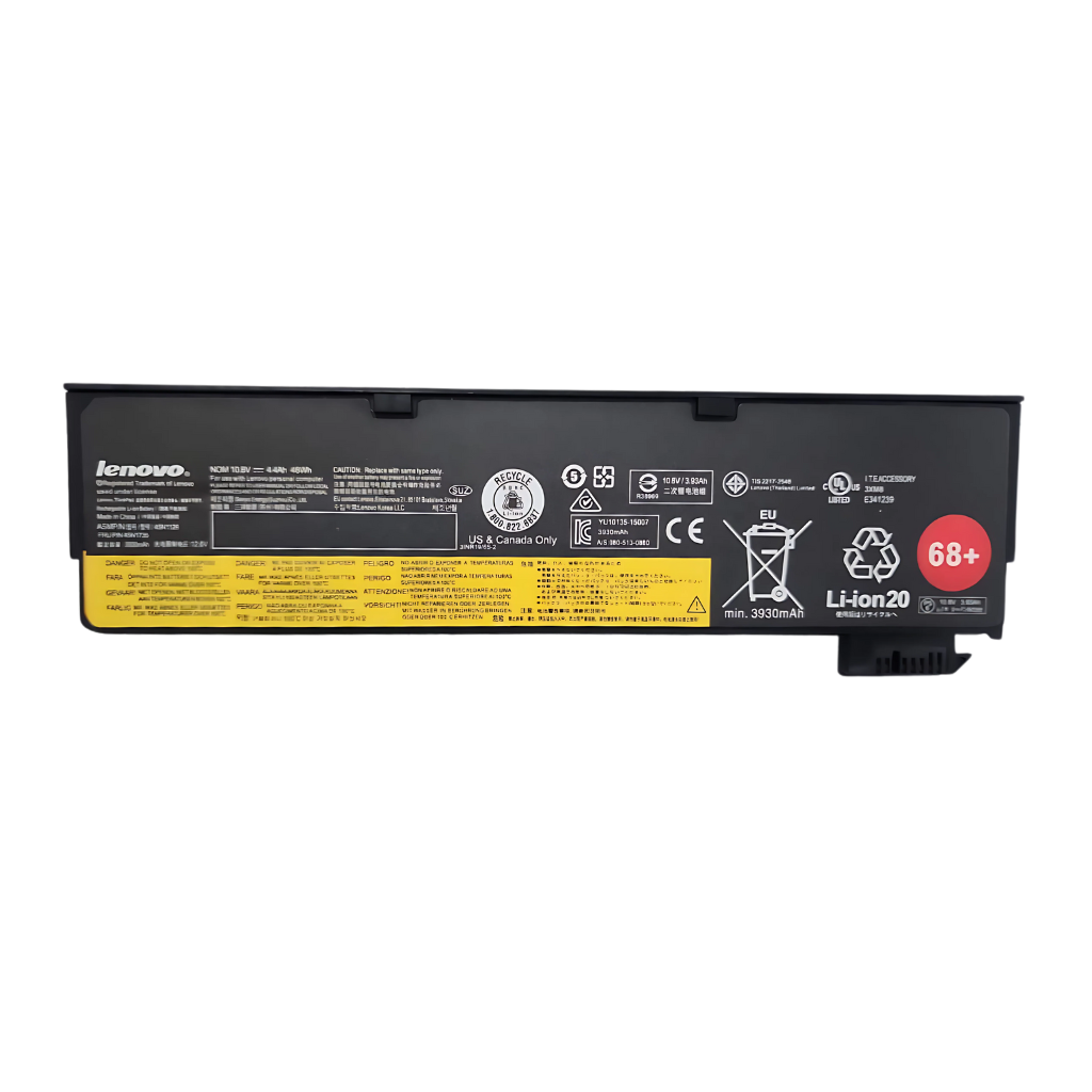 Lenovo 01AV492 OEM 48Whr 4400mAh 11.1V 6-Cell Replacement Laptop Battery