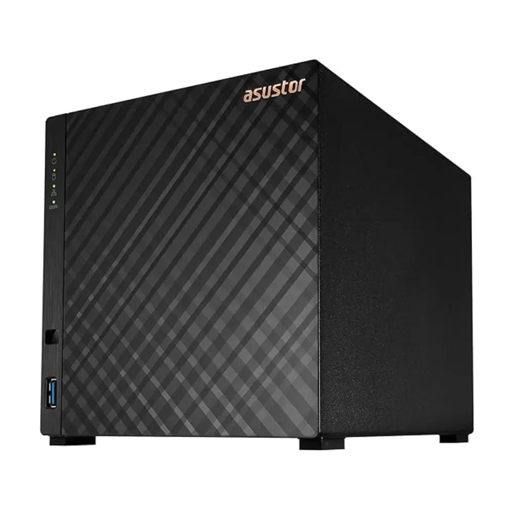 Asustor Drivestor 4 AS1104T 4-Bay NAS Enclosure with Quad-Core 1.4GHz Processor and 1GB DDR4 RAM