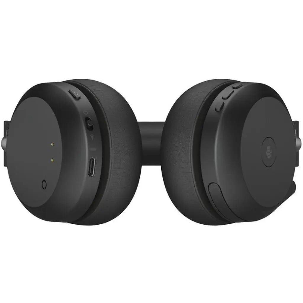 Jabra Evolve2 75 MS Stereo Wireless Bluetooth Headset with Advanced Active Noise Cancellation and USB-C Charging Stand