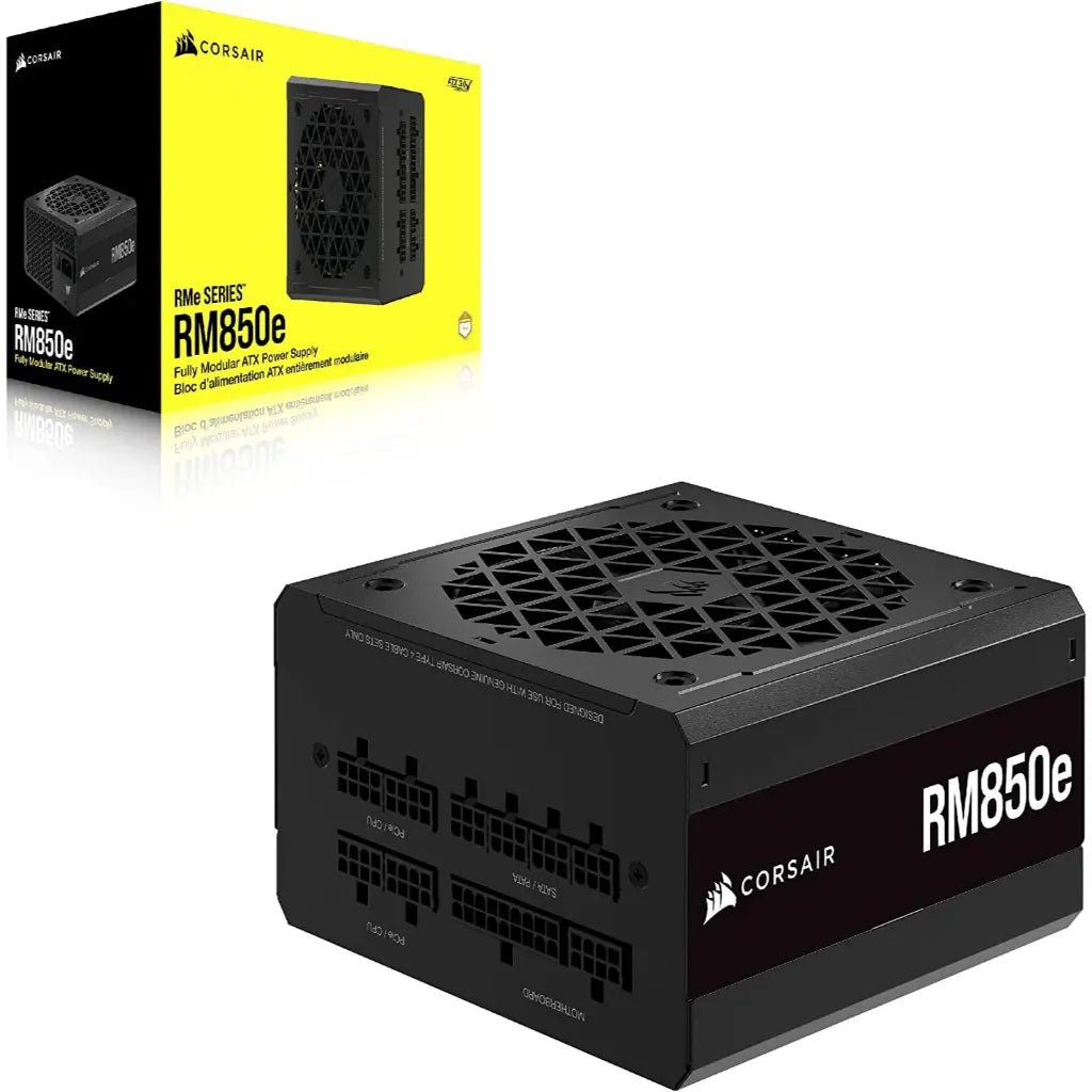 Corsair RMe Series RM850e 850W 80 Plus Gold Certified Fully Modular Low-Noise ATX Power Supply