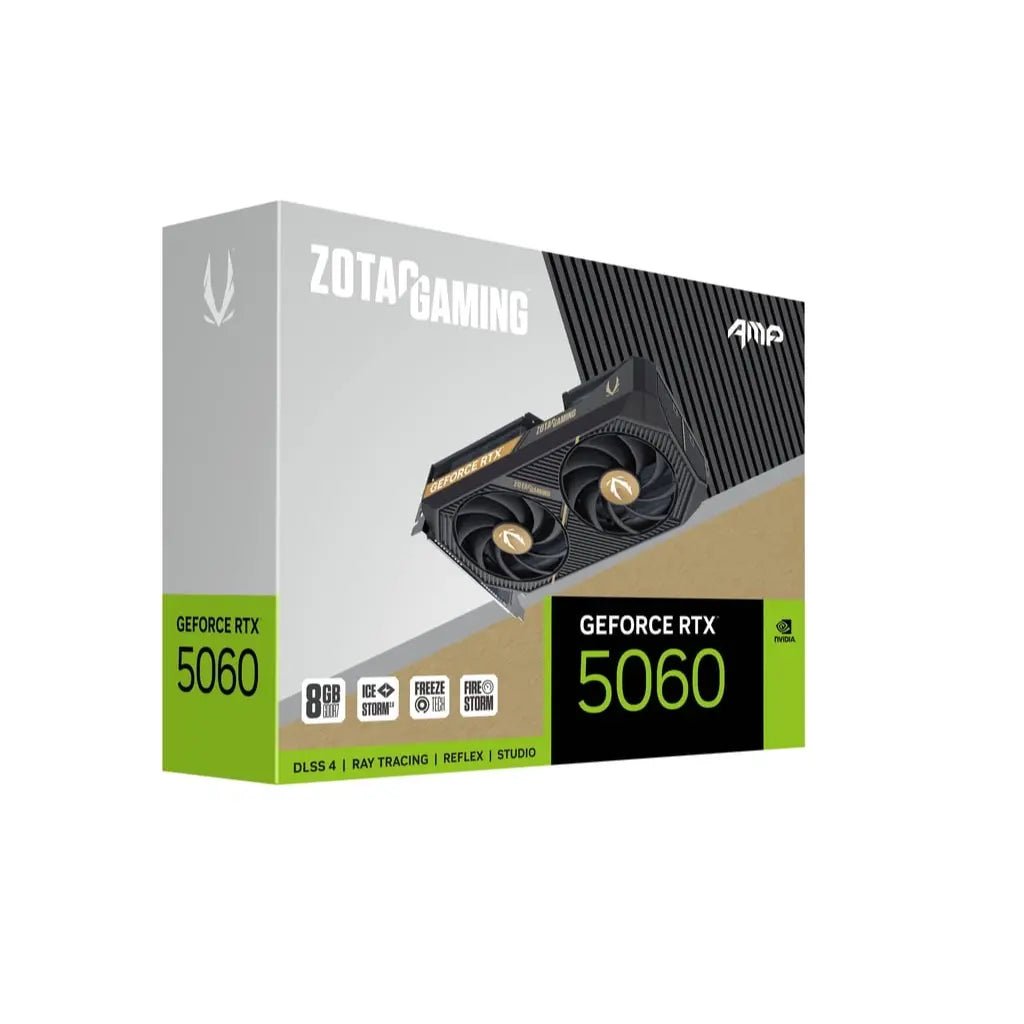 Zotac Gaming GeForce RTX 5060 AMP Edition 8GB GDDR7 Dedicated Graphics Card