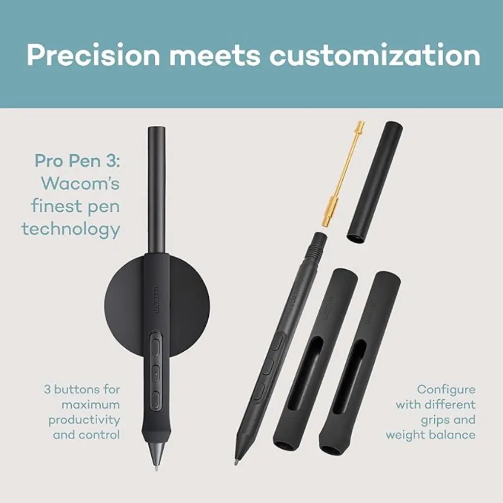 Wacom Intuos Pro Small Professional Bluetooth Graphic Drawing Tablet (PTK470K0C)